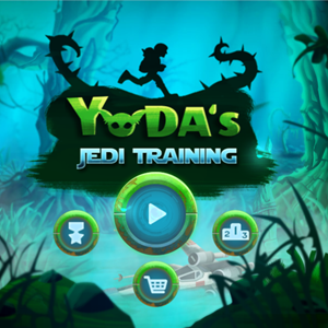 Star Wars Yoda's Jedi Training.