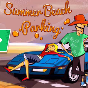 Summer Beach Parking.