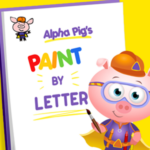 Super Why Alpha Pig's Paint by Letter.