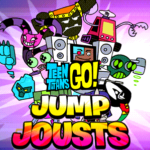 Teen Titans Go Jump Jousts Game.