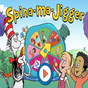The Cat in the Hat Spinna Ma Jigger Game.