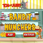 Tom and Jerry Bandit Munchers.