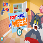 Tom and Jerry Don't Make a Mess Game.