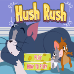Tom and Jerry Hush Rush Game.
