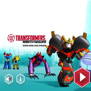 Transformers Super Mini-Con Striker Game.