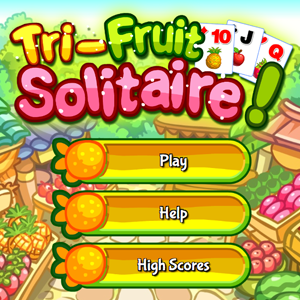 Tri-Fruit Solitaire.