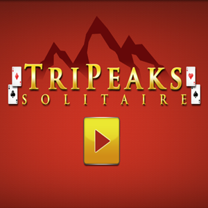 TriPeaks Solitaire Game.