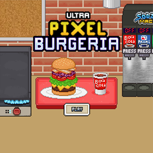 Ultra Pixel Burgeria game.