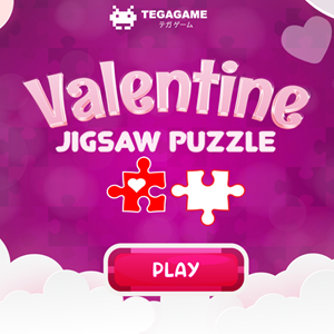 Valentine Jigsaw Puzzle game.