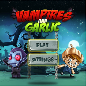 Vampires and Garlic game.