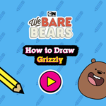 We Bare Bears How to Draw Grizzly.